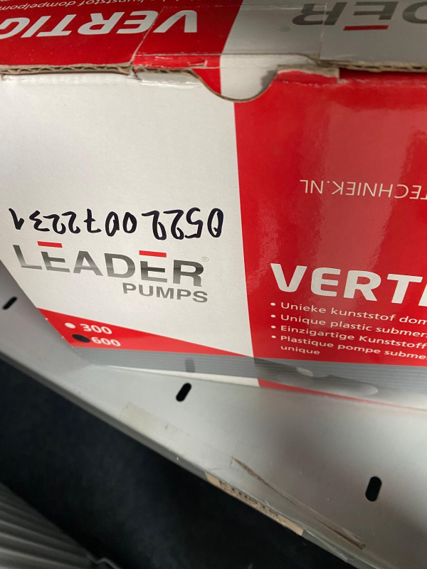 LEADER PUMPS VERTIGO 600