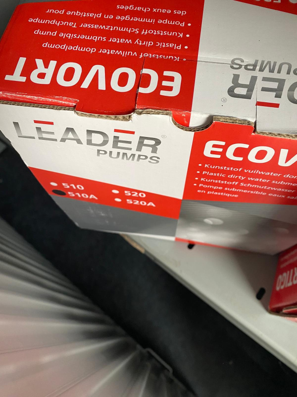 LEADER PUMPS ECOVORT 510A